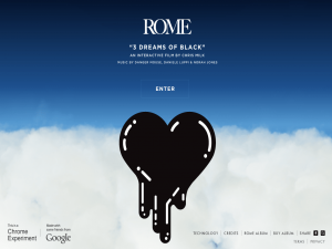 ROME3D互动电影网页设计