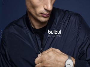 丹麦Bulbul手表网页设计